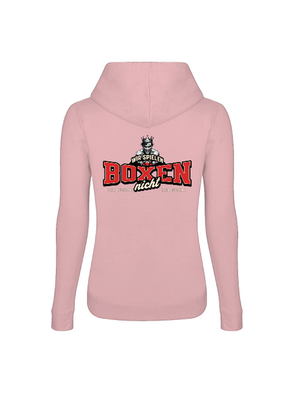 Knockout Collection  | Wir spielen Boxen nicht | Girlie Hoodie