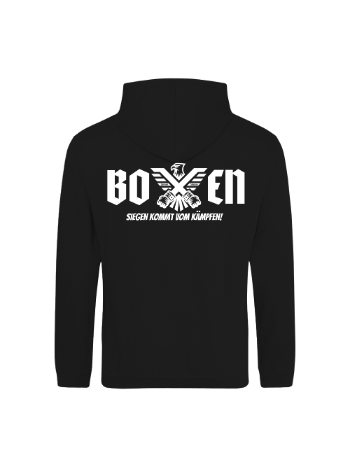 Knockout Collection | Boxen siegen kommt vom Kämpfen | Box-Hoodie