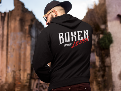 Boxen ist mein Leben | Knockout Collection  | Zip-Hoodie