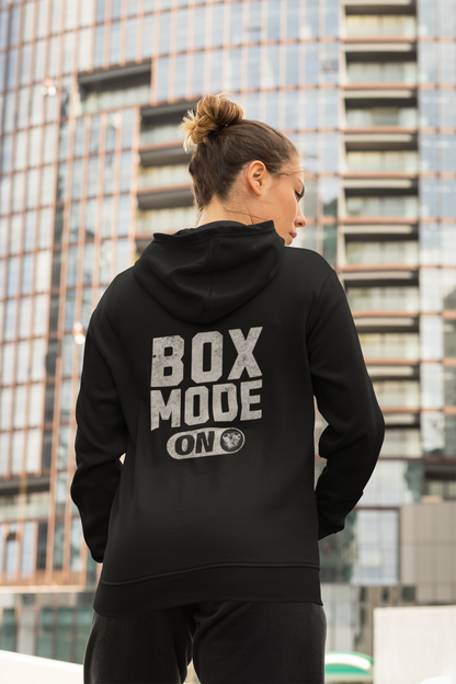 Ladies Short Oversized Zip Jacke Boxen | Box Mode on