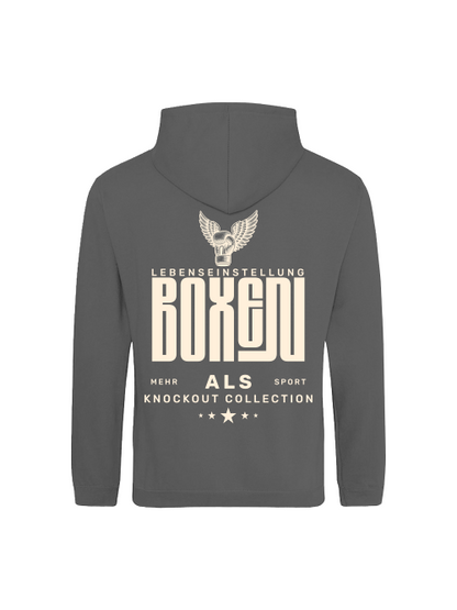 Knockout Collection | Boxen mehr als Sport | Box-Hoodie | Gym-Hoodie