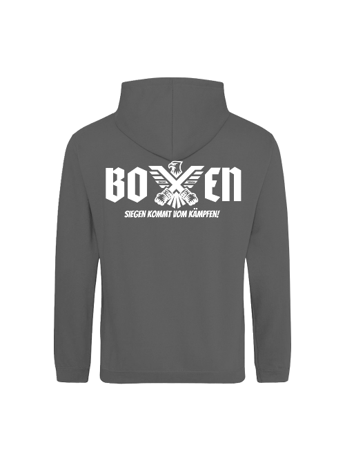 Knockout Collection | Boxen siegen kommt vom Kämpfen | Box-Hoodie